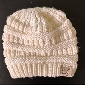CCBaby Cream Knit Beanie for Toddlers
